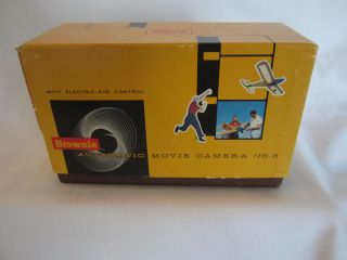 Vintage Kodak Brownie 8mm Automatic Movie Camera F/2.  3 Film Shape