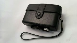Minox 35 Series Film Camera 2 part Snap Black Leather Camera Case & Strap B 2