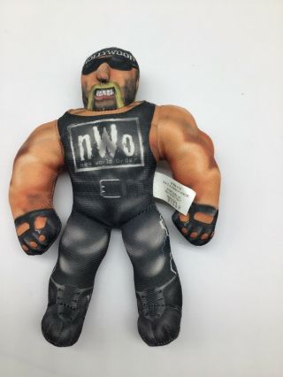 Hollywood Hulk Hogan Wrestling Buddy Wcw Nwo Bashin Brawler Plush Vintage Wwe 9”