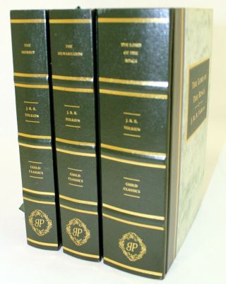 Jrr Tolkien Lord Of The Rings Collectors Guild Classics Set Hardback Books 1990