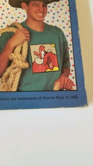 Vintage Leisure Arts Looney Tunes Iron - On Transfers Book Crafts Bugs Bunny 3