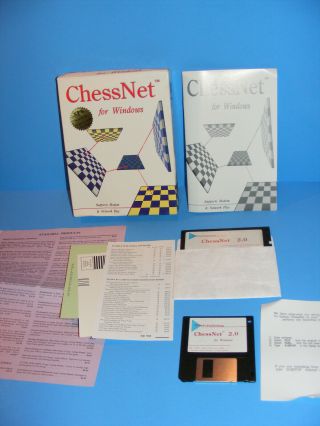Chessnet 2.  0 For Windows Complete Pc Game 3.  5 " & 5.  25 " Floppy Disks