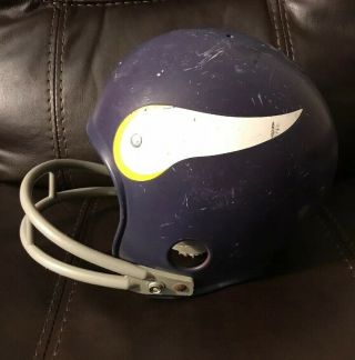 Vintage Minnesota Vikings Rawlings Football Helmet