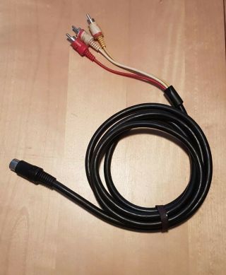 Commodore 64 Monitor Cable,  And Full,  Audio And Video