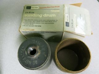 Vintage Sears Craftsman 3 " Sanding Drum 9 - 25246 For Radial Arm Saw Drill Press