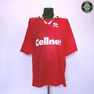 Middlesbrough Home Vintage Retro Football Shirt Jersey 1995/96 (xl) Juninho Era