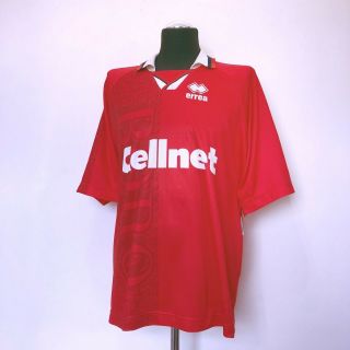 MIDDLESBROUGH Home Vintage Retro Football Shirt Jersey 1995/96 (XL) Juninho Era 4