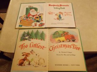 6 VTG CHrISTMAS Frosty the Snowman Rudolph Red Nosed Reindeer Littlest Tree Book 2