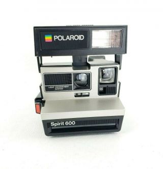 Polaroid Spirit 600 Lms Instant Film Camera With Flash And Strap -