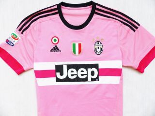 Vintage Shirt Adidas Juventus 10 Pogba Away 2015 - 16 Jersey Camiseta Size Large