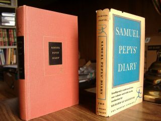 67 - Year - Old Modern Library 103.  1 Samuel Pepys’ Diary Dj