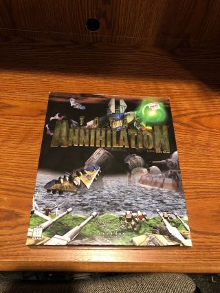 Total Annihilation 1998 Pc Big Box 2 Cd Game All Vintage Flawless