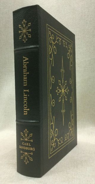 Abraham Lincoln Carl Sandburg Easton Press Library Of The Presidents Leather Col