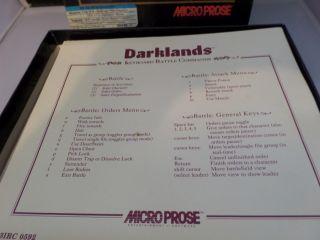 Micro Prose Darklands Medieval Germany IBM PC 3.  5 