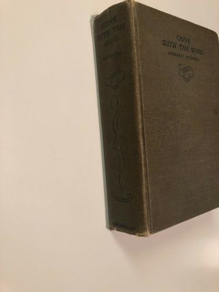 Gone With the Wind by Margaret Mitchell 1936 1st Edition October Printing Book 5