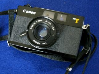 Canon A35 F Rangefinder With 40mm 1:2.  8 Lens