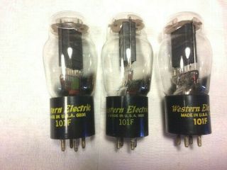 Western Electric St Envelope Short - Pin 101f Triode Vacuum Tubes,