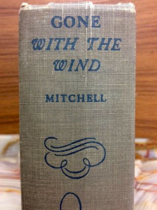 Vintage Early Edition Nov 1936 GONE WITH THE WIND Margaret Mitchell 2