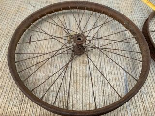 Clincher Rim Wheel 36 Spokes As Per Photo Vintage