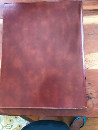 Vintage Rand McNally Road Atlas 1962 US Canada Mexico Leather Like Cover 2