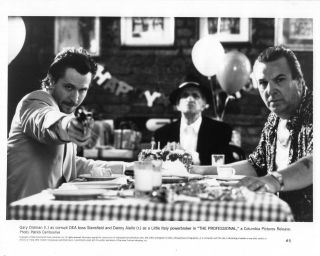 Gary Oldman,  Danny Aiello " The Professional " Vintage Movie Still