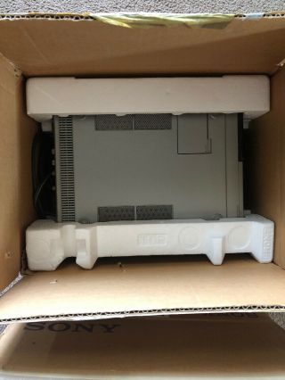 Sony SL - 2000 & TT - 2000 Betamax Tuner & Video Recorder Unit.  Complete 3