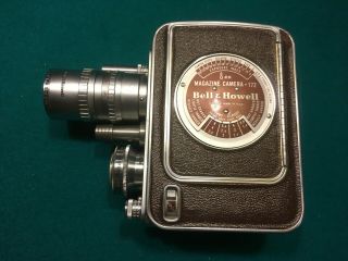 Vintage Bell & Howell 172 8mm Movie Camera From The 1950s