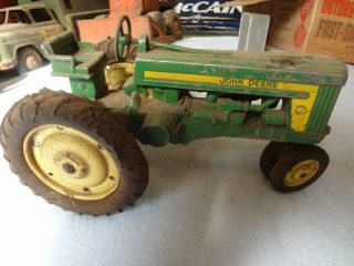 Vintage John Deere Tractor,  Rubber Wheels,  Old Played With Piece,  Neat Look