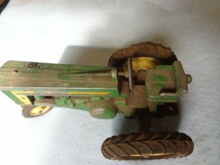 Vintage John Deere Tractor,  Rubber Wheels,  Old Played with Piece,  Neat Look 7