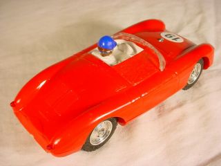 Vintage Scalextric French Porsche Spyder C61 Red Type 2 VG 3