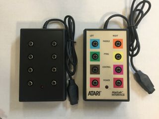 Lab Interface,  Light Source & Light Sensor Atari 800/XL/XE 1 of each 5