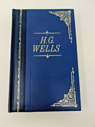 H.  G.  Wells Time Machine War of the Worlds Invisible Man Amaranth Press 1984 HC 3