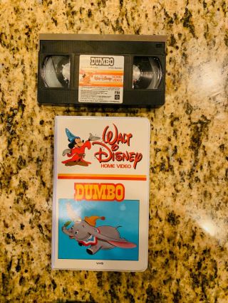 Vintage Walt Disney Home Video Dumbo