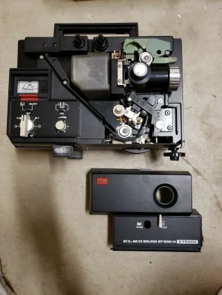 Elmo St - 600 M 2 - Track 8 Sound Movie Projector Serviced