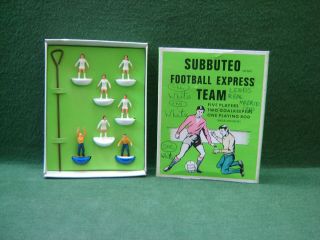 Vintage 1960/70s Subbuteo Footall Express Team E 300 - No 21 - Leeds 5
