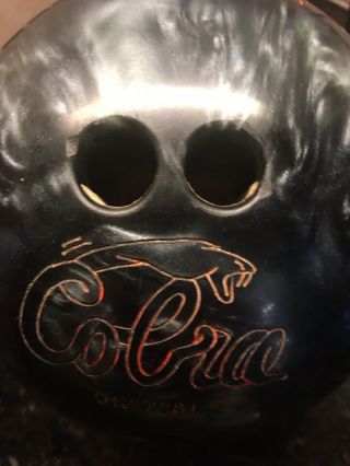 Vintage AMF Cobra Bowling Ball OK27281 16 lbs Grey Marbled 5