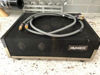 DYNACO ST - 120 STEREO AMPLIFIER & MONSTER CABLE.  With Buy It Now 6