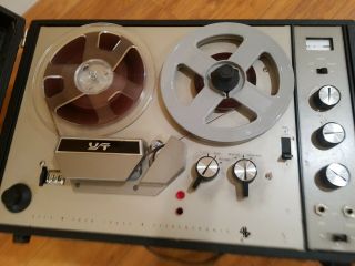 Ampex United Stereo Tapes Ust - 4 Reel To Reel Tape Recorder Player