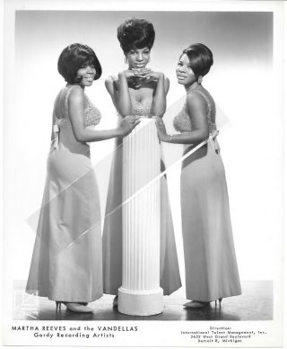 Martha Reeves Vandellas Motown 1960s Kriegsmann Vintage Lois Rosiland Ashford