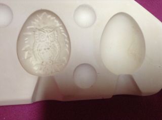 Vintage Ceramic Mold Macky 388 6 Easter Eggs In Mold 2