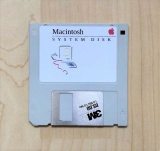  Macintosh System 6.  0.  8 Boot & Installation Floppy Disk (for Plus,  Se, . )