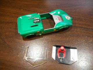 Vintage K&b Aurora 1/24 Scale Chaparral Slot Car Green (see Pictures)