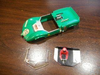 Vintage K&B Aurora 1/24 Scale Chaparral Slot Car Green (see pictures) 2