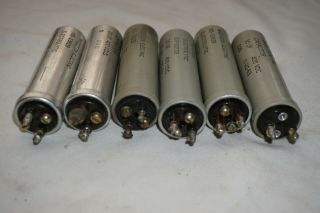 6pc WESTERN ELECTRIC KS - 13629 CAPACITORS 10uf 400v For Tube Amp 2