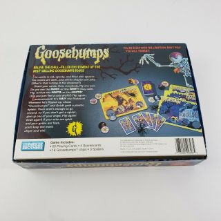 1995 Goosebumps Shrieks And Spiders Board Game Complete RL Stine Vintage Retro 4