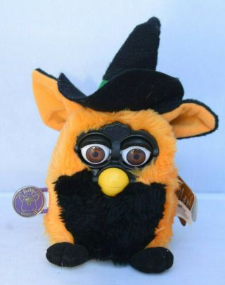 Vintage Halloween Witch Furby 1999 With Tag - 70 - 887 Does Not Work