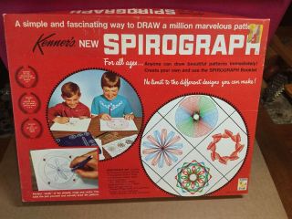 Vintage Kenner 1967 Spirograph No.  401 With Box