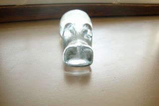 Vintage Kosta Boda Glass Hippo Zoo Series Animal Figurine Paperweight 3