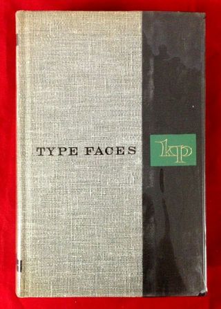 The Kingsport Book Of Typeface Vol.  1,  2,  &3 (Linotype,  Monotype,  Display) HB,  1957 3