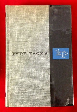 The Kingsport Book Of Typeface Vol.  1,  2,  &3 (Linotype,  Monotype,  Display) HB,  1957 5